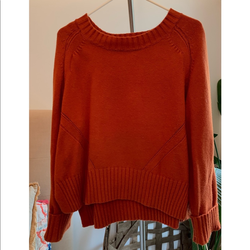 Dark Orange Sweater
